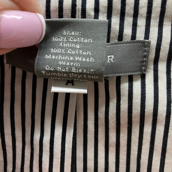 Ann Taylor light khaki 3/4 sleeve blazer - Picture 7 of 7